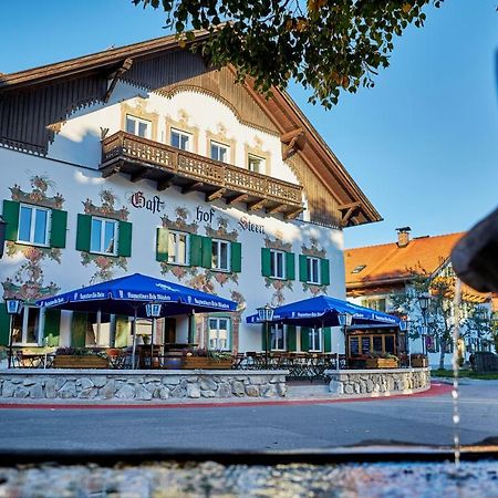 Ferienwohnungen im Gasthof Stern Unterammergau Exterior foto