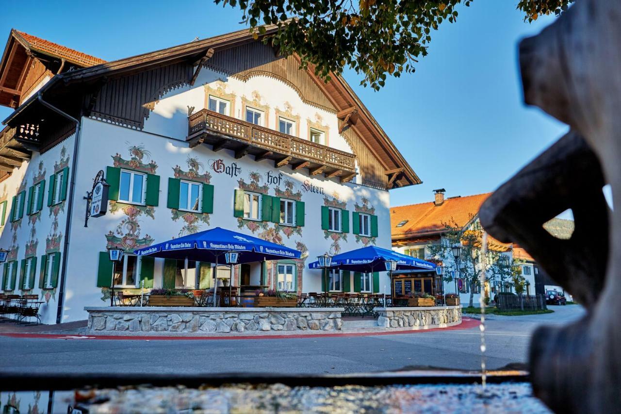 Ferienwohnungen im Gasthof Stern Unterammergau Exterior foto